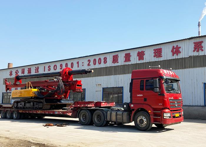 DR120旋挖钻机甘肃大展身手!